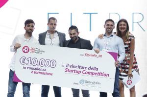 FitPrime riceve il premio di Search On Media Group: 10.000 euro in consulenza in digital marketing