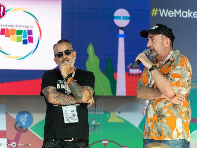 Giovanni La Gorga e Alessio Borgonuovo