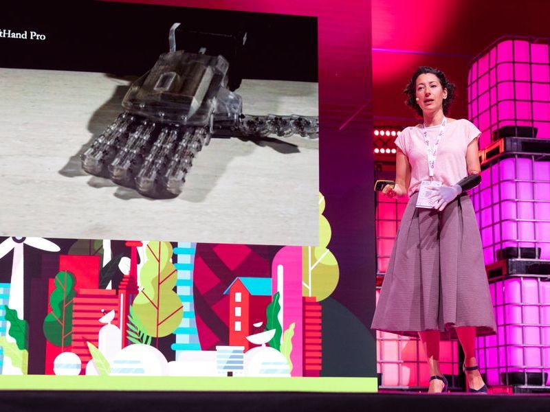 Maria Fossati - Designer e fruitrice SoftHand Pro - IIT