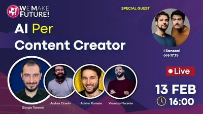 Intelligenza Artificiale per Content Creator