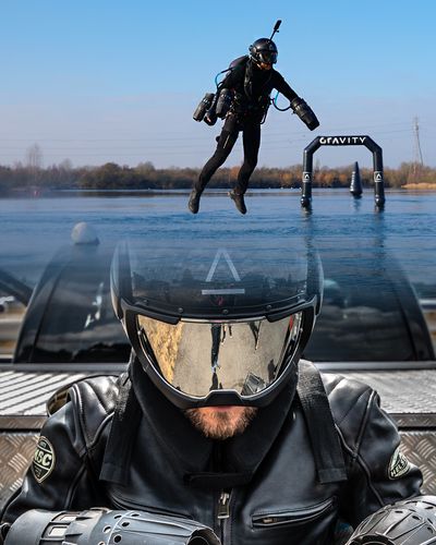 Human Flight Man