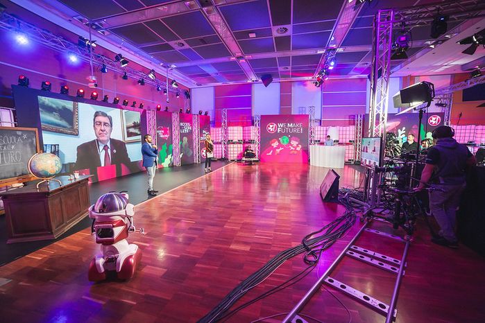 Lo studio TV del WMF di novembre