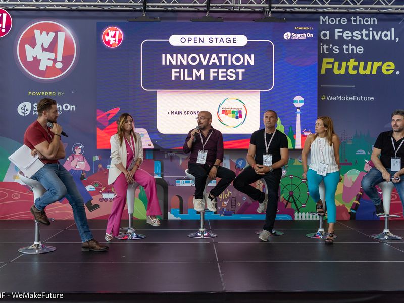 Fabrizio Mazzotta, Giorgio Borghetti, Ilaria Latini, Alessandro Messina e Lara Citarei