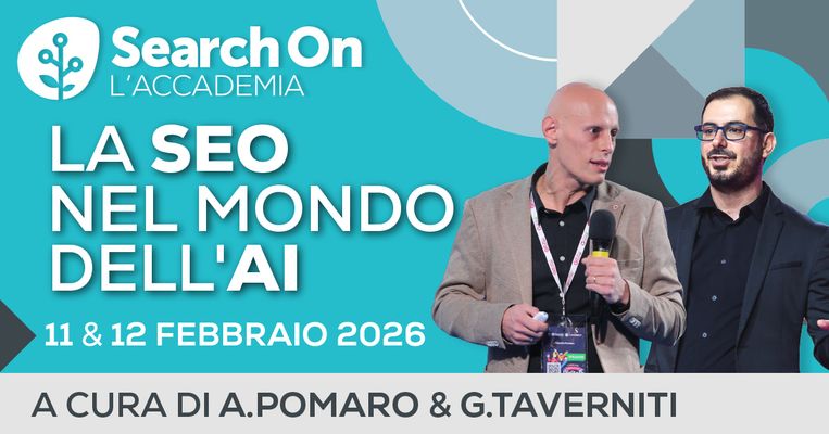 La SEO nel mondo AI11-12 Febbraio 2026, Bologna