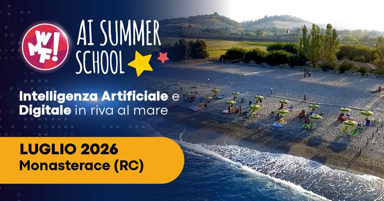 AI Summer SchoolAgosto / Settembre 2026, Monasterace (RC)