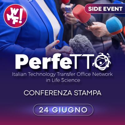 Conferenza Stampa PERFETTO + aperitivo 24 giugno | 11.00 - 13.00