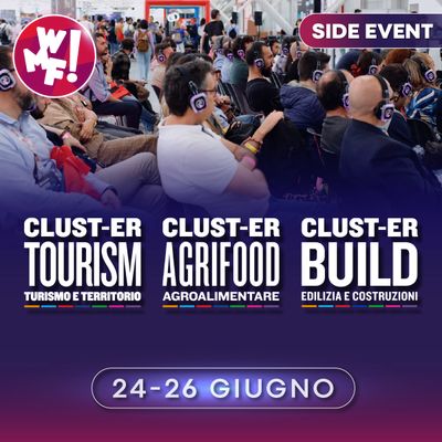 CLUSTER TOURISM | CLUSTER AGRIFOODAI for Smart Territories24 - 25 - 26 giugno