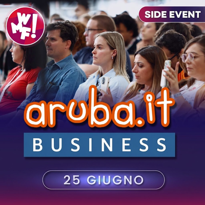 Aruba Digital School25 giugno | 11.30 - 13.00Centro Servizi