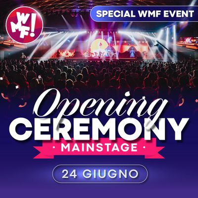 Opening CeremonyCONCERTO PATAGARRI24 Giugno | ore 9:30Mainstage