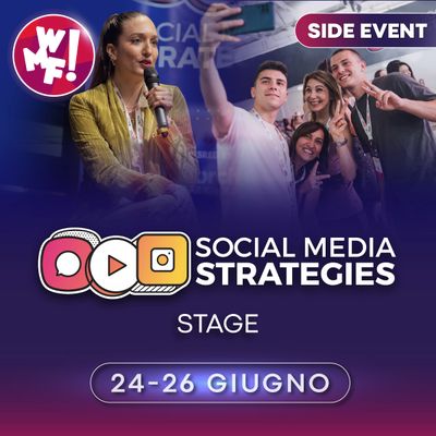 Social Media StartegiesSUMMER EDITION24 - 25 - 26 giugno